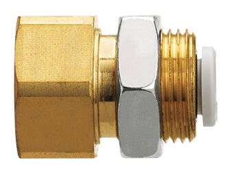 Raccord instantané droit de cloison G SMC série KQ2E