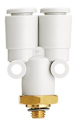 Raccord instantané en Y mâle métrique SMC série KQ2U