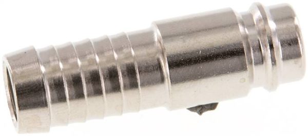 embout d'accouplement (NW10) tuyau flexible 13 (1/2") mm, Acier trempé et nickelé