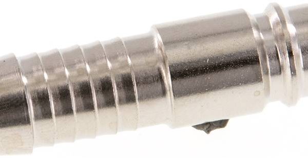 embout d'accouplement (NW10) tuyau flexible 13 (1/2") mm, Acier trempé et nickelé