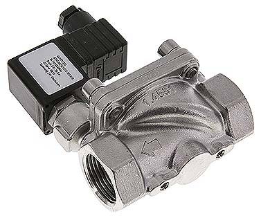 Électrovanne 2/2 voies inox normalement ouverte