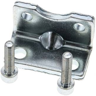 Pied de fixation pour vérin compact 20 a 25 mm