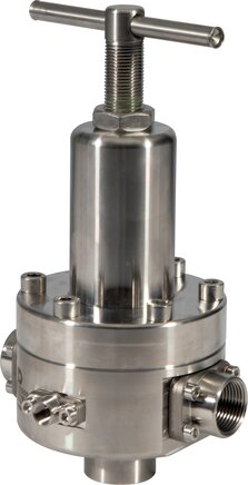 Régulateur de pression inox 1.4404, 2 à 50 bar