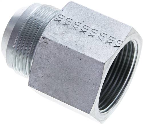 Embout de réduction UN 1 a 1-1/4-5/8"-12(JIC-fil. mâle)-G 1"