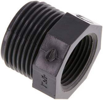 embout de réduction G 1"(fil. mâle)-Rp 3/4"(fil. femelle), PVC-U