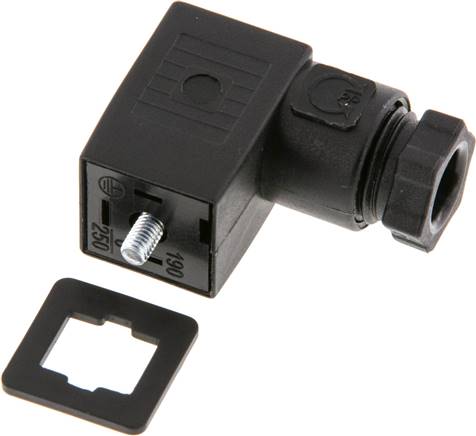 Connecteur et joint lumineux pour électrovanne
