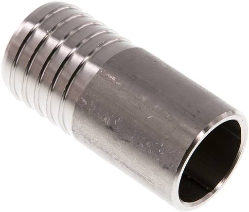 raccord cannelé à souder 33,7 mm, 1.4571