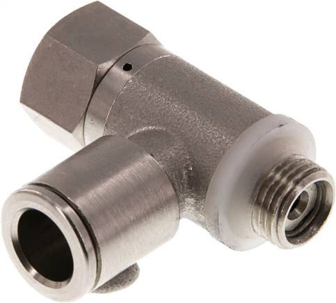 Raccord d'arrêt G 1/8 a 1/4"-8mm, Sans commande de secours m