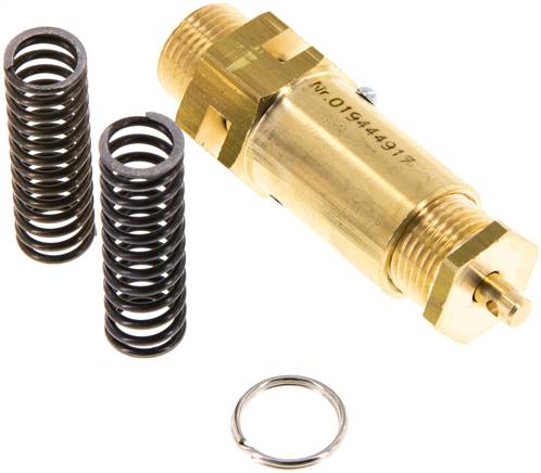Soupape de sécurité G 3/8 a 1/2" (DN10), 1 à 6 bar