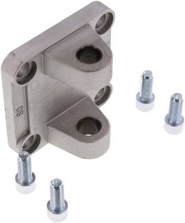 Fixation oscillante en U ISO 15552 80 a 100 mm, Aluminium av