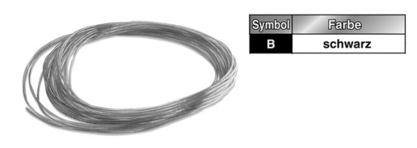 Tuyau polyuréthane noir SMC série TU