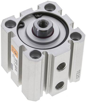 Vérin compact ISO 21287 double effet — série SFS 40 à 63 mm
