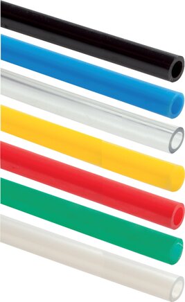 Illustration de famille : tubes PUN standard en plusieurs couleurs