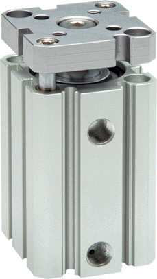 Vérin compact de famille SFSA avec plateau antirotation
