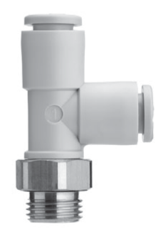Raccord en T mâle en bout SMC KQ2Y-G, filetage G avec joint encastré